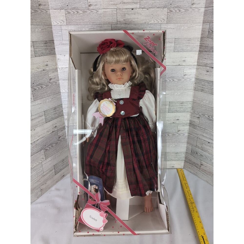 ZAPF CREATION Collection 27" SCARLETT Vinyl Doll 1995 Max Zapf Exclusive